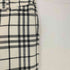 バーバリーブルーレーベル BURBERRY BLUE LABEL チェック柄ストレートパンツ レディース 35