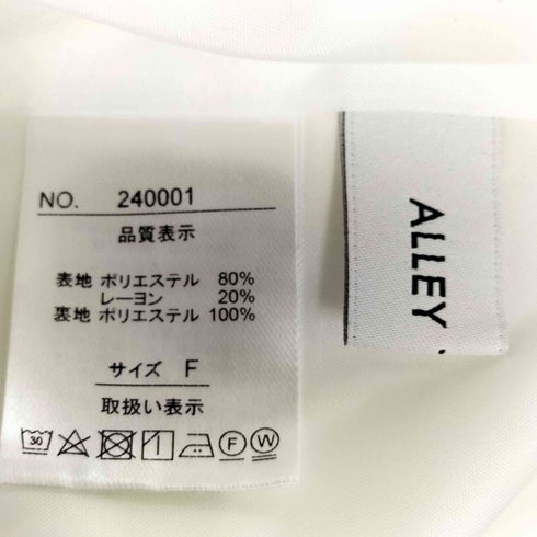 ALLEY TOKYO フリルティアードキャミワンピ レディース FREE
