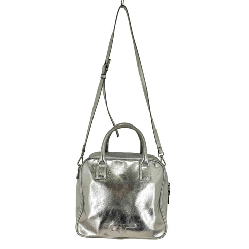 アダムエロペ Adam et Rope ロゴスクエア ボストンバッグ レディース