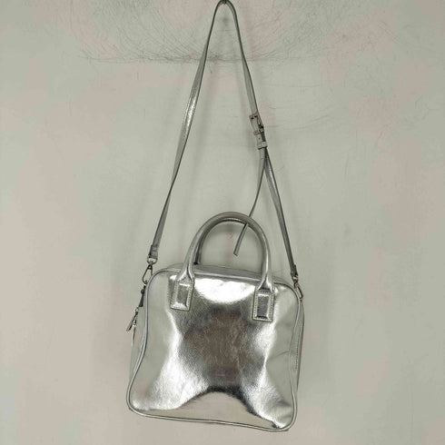 アダムエロペ Adam et Rope ロゴスクエア ボストンバッグ レディース