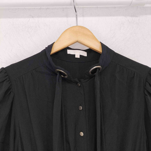 リエンダ rienda ハトメボウタイロングスリーブシャツワンピース レディース JPN:M