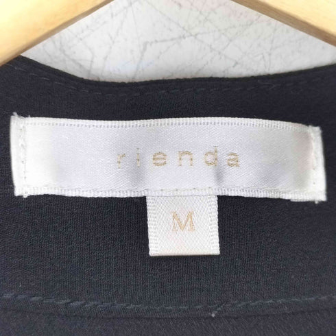 リエンダ rienda ハトメボウタイロングスリーブシャツワンピース レディース JPN:M