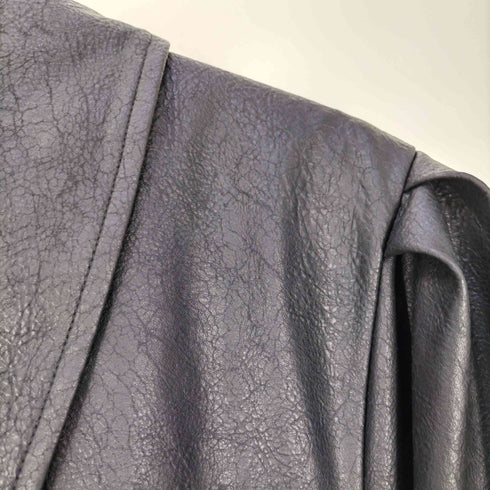 TOSTALGIC 2way leather jacket フェイクレザージャケット レディース FREE