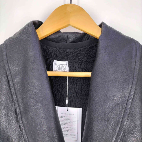 TOSTALGIC 2way leather jacket フェイクレザージャケット レディース FREE