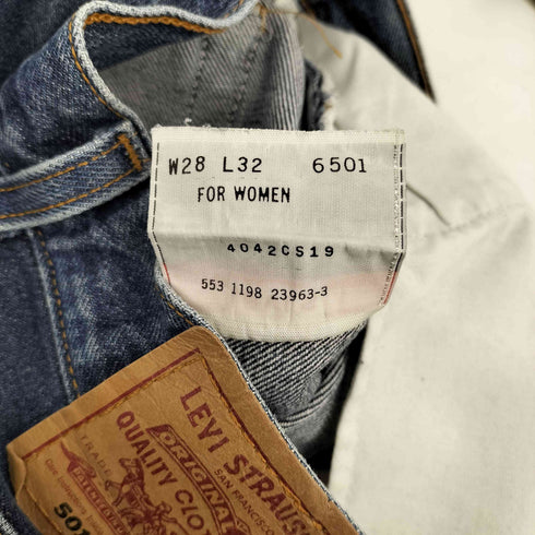 リーバイス Levis USA製 98年製 ボタン裏刻印553 501 デニムパンツ レディース 28X32