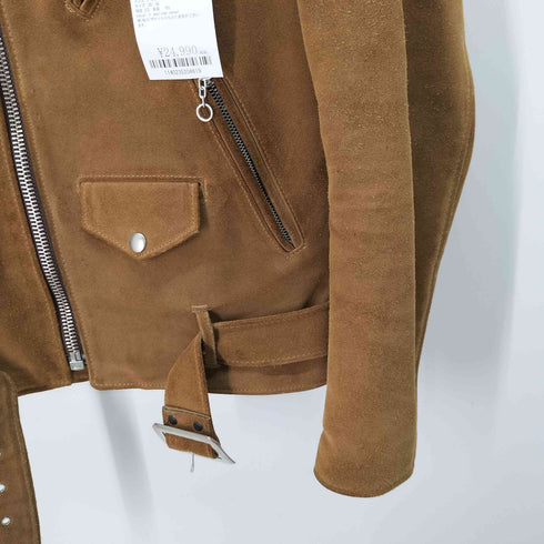 ショット Schott 別注 スエード ワンスター ダブルライダース メンズ US:36