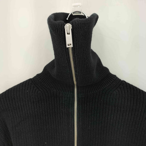 コス COS ハーフジップ ボーダー メリノウール ニットセーター レディース import:XS