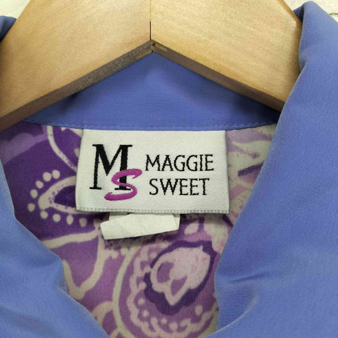 MAGGIE SWEET USA製 ペイズリー柄シャツ メンズ L