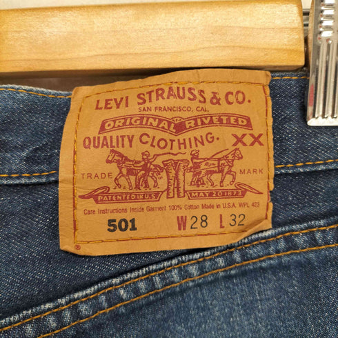 リーバイス Levis USA製 2000年製 ボタン裏刻印553 501 デニムパンツ レディース 28X32