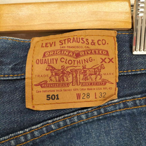 リーバイス Levis USA製 2000年製 ボタン裏刻印553 501 デニムパンツ レディース 28X32