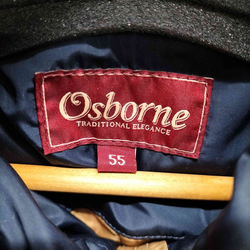 Osborneファー付 ダウン ロングコート レディース 55