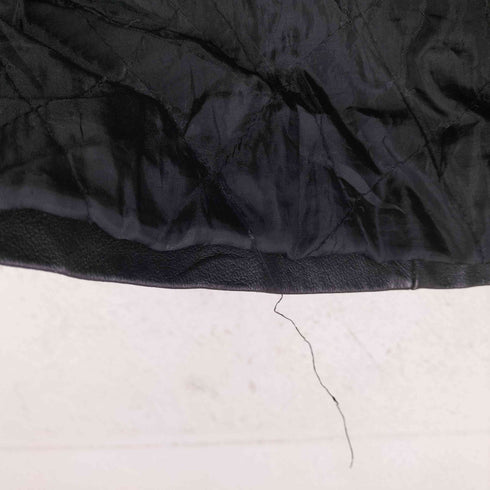 comint Genuine leather キルティングライナーレザーコート レディース XL