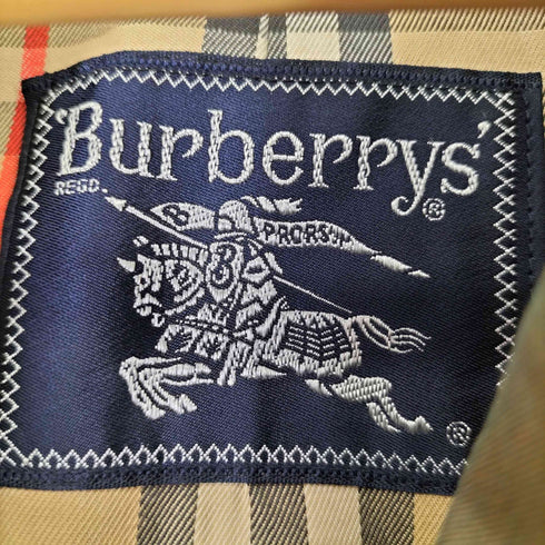 バーバリーズ BURBERRYS 裏地ノバチェック 玉虫 ステンカラーコート メンズ