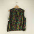 花柄ボタンベスト メンズ