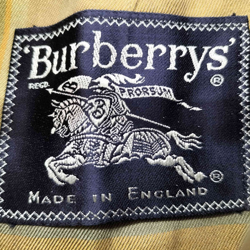 バーバリーズ BURBERRYS 裏地ノバチェック 玉虫 ステンカラーコート メンズ