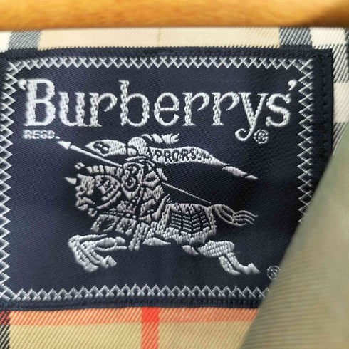 バーバリーズ BURBERRYS 裏地ノバチェック 玉虫 ステンカラーコート メンズ