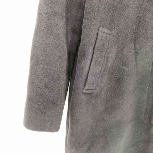 バーバリーズ BURBERRYS BLUE LABEL アンゴラウール ステンカラーコート レディース 40