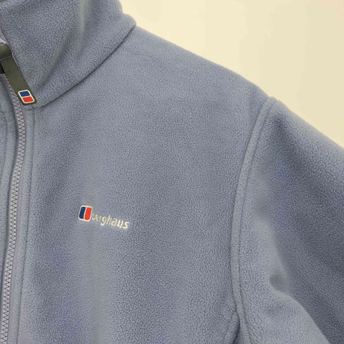 バーグハウス berghaus ロゴ刺繍 ジップアップ フリースジャケット レディース 12