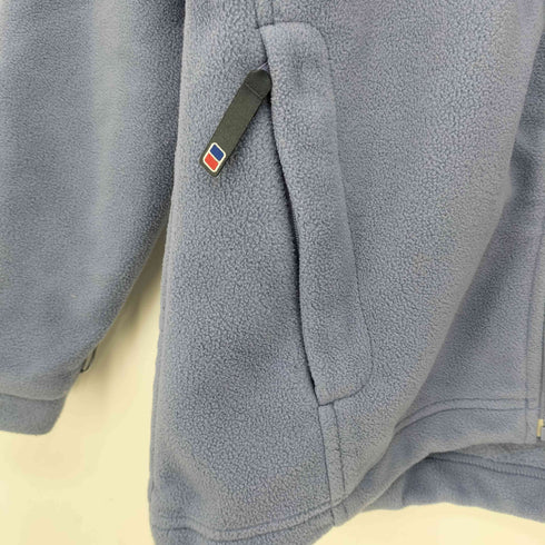 バーグハウス berghaus ロゴ刺繍 ジップアップ フリースジャケット レディース 12