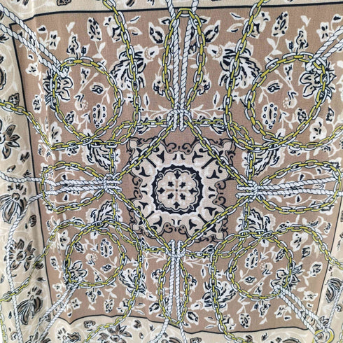 マーキュリーデュオ MERCURYDUO スカーフビスチェ付ニットロングワンピース レディース FREE