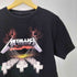 00S MASTER OF PUPPETS プリント バンド Tシャツ メンズ