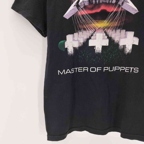 00S MASTER OF PUPPETS プリント バンド Tシャツ メンズ