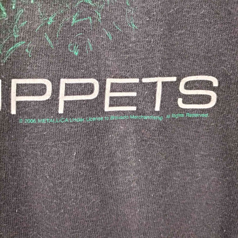 00S MASTER OF PUPPETS プリント バンド Tシャツ メンズ