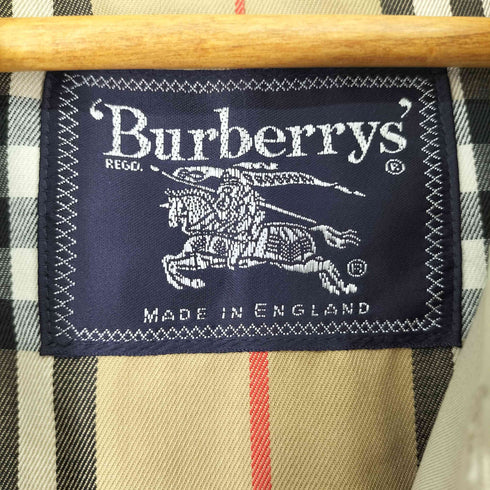 バーバリーズ BURBERRYS 裏地ノバチェック ステンカラーコート メンズ