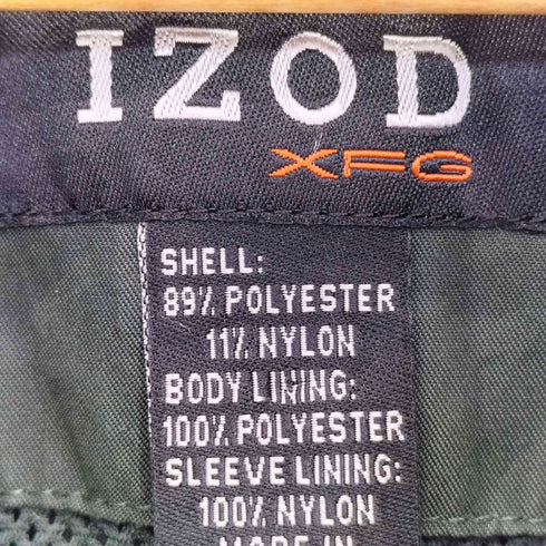 アイゾッド IZOD 裏地メッシュ プルオーバー ピステ メンズ import:XXL