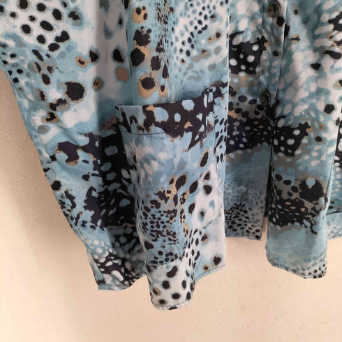 SIMONTON Says 総柄シャツジャケット メンズ 2X