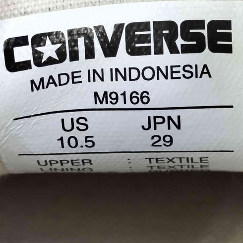 コンバース CONVERSE CANVAS ALL STAR OX メンズ CONVERSE:10 1/2