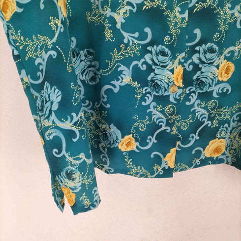 ボンワース BonWorth 花柄開襟シャツ メンズ