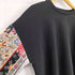 ザラ ZARA 異素材キルティング スウェット レディース import:M