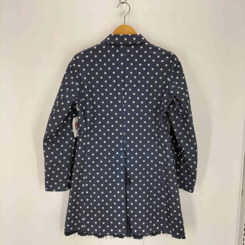 コムデギャルソン COMME des GARCONS 裏フリル ドットチェスターコート レディース JPN:S