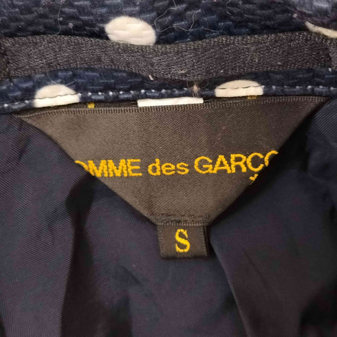 コムデギャルソン COMME des GARCONS 裏フリル ドットチェスターコート レディース JPN:S