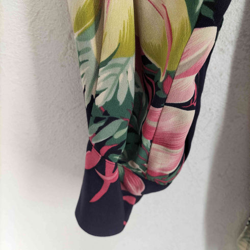 DANA BUCHMAN 花柄シルクシェフシャツ メンズ 14