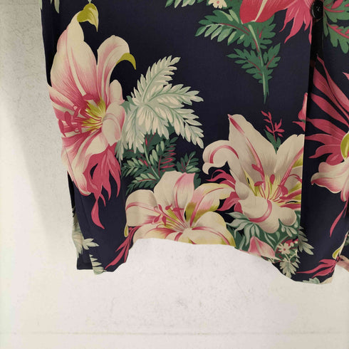 DANA BUCHMAN 花柄シルクシェフシャツ メンズ 14