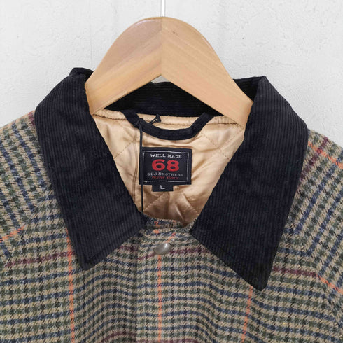 シックスティエイトアンドブラザーズ 68&BROTHERS British Wool Jacket メンズ import:L