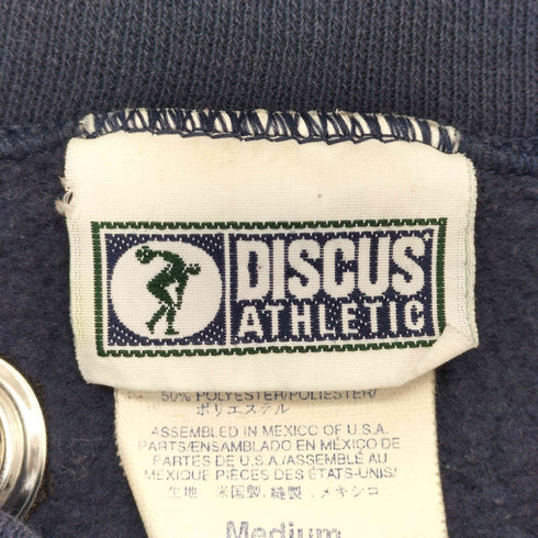 ディスカス DISCUS 90sボディ クルーネック リボン リメイク L/S スウェット レディース import:M