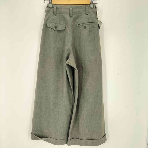 ワイズ Ys 90~00s ウールワイドスラックスパンツ レディース JPN:S