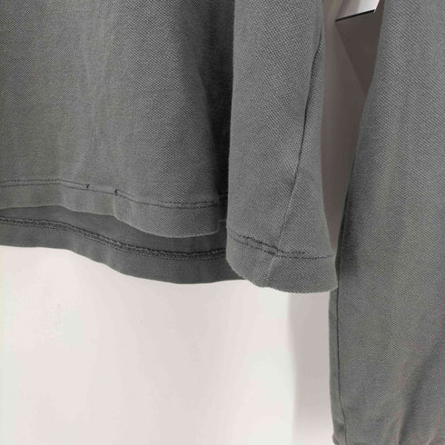 フレッドペリー FRED PERRY Light and Stretch イタリア製 ロゴ 刺繍 コットン ポリ クロップド ポロ シャツ メンズ import:M