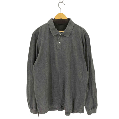 ランズエンド LANDS END 90s USA製 L/S ポロシャツ メンズ JPN:L