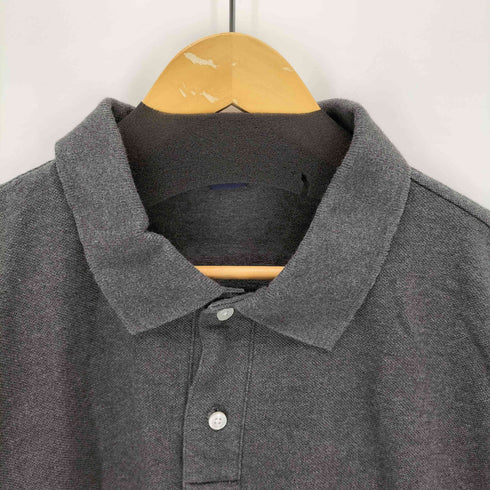 ランズエンド LANDS END 90s USA製 L/S ポロシャツ メンズ JPN:L