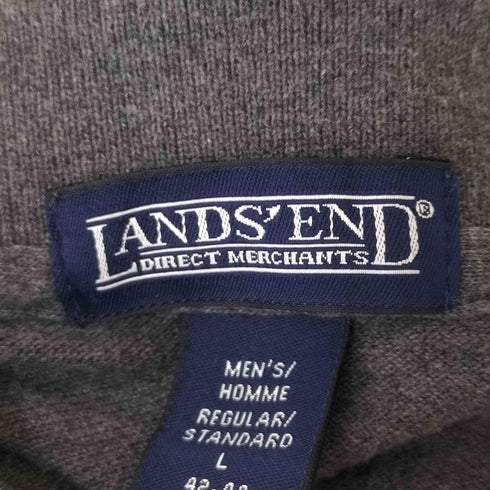 ランズエンド LANDS END 90s USA製 L/S ポロシャツ メンズ JPN:L