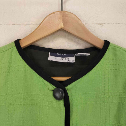 SARA STUDIO 刺繍デザインシャツジャケット メンズ 3X