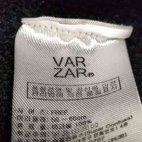 バザール VARZAR ロゴタグ ニットキャップ レディース