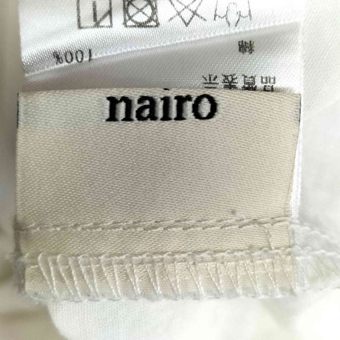ナイロ nairo コットンシャツワンピース レディース FREE