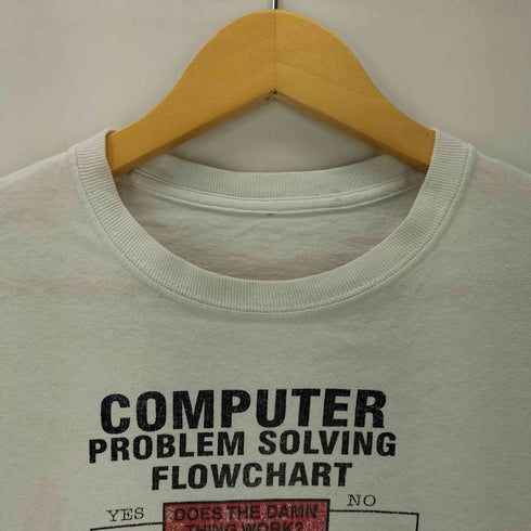 COMPUTER POBLEM SOLVING プリント Tシャツ メンズ