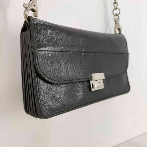 コムデギャルソン COMME des GARCONS ピッグスキン アコーディオンチェーンウォレット レディース