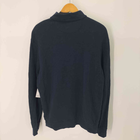 ポロラルフローレン POLO RALPH LAUREN ポニー刺繍ロゴ ハーフジップ スウェット メンズ import:M